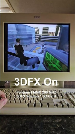 S.I.N. (1997) - 3DFX Voodoo 1 vs. Software Rendering