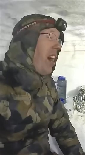 62K views · 762 reactions | The Best Alaskan Snow Shelter for Survival!⛄️⛺️ #Fyp #OutdoorBoys‬ | Viral Hum | Facebook