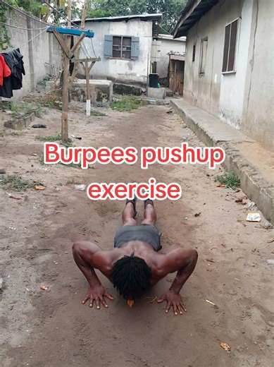 Effective Burpees Pushup for Full Body Workout
