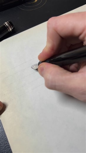 🖋️ Fraktur Alphabet Practice Working through the old German Fraktur alphabet, with each letter separated by a minuscule “n” — it helps with rhythm, spacing, and building muscle memory. Everything’s done on vintage paper, using a custom one-of-one Montblanc 146 Meisterstück ‘TheosOne’ #Fraktur #Calligraphy #GothicScript #Montblanc #Meisterstück #Handwriting #LetteringPractice #VintagePaper #CustomNib #WhiteGold #PlatinumNib #CalligraphyCommunity #letswrite #inspirewriting #calligraphymasters #th