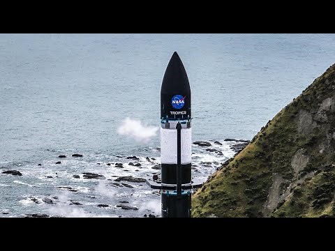 Launch of Cyclone-Tracking TROPICS CubeSats from New Zealand (Official NASA Broadcast)