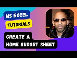 How To Make A Home Budget Spreadsheet In Microsoft Excel