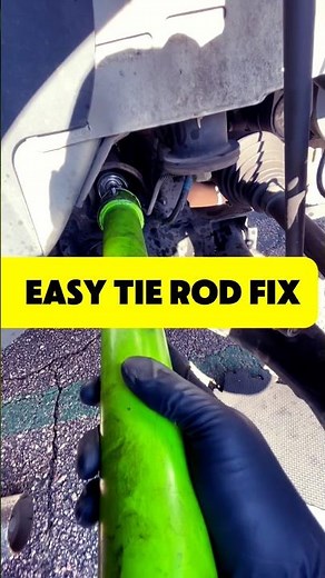 How To Install New Tie Rod Ends The Easy Way #automobile #diy #shorts