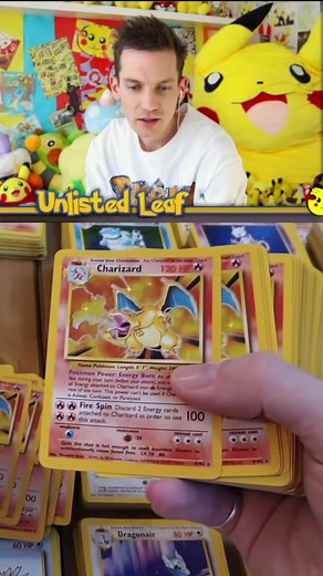 Discovering 111 Charizard Pokémon Cards in Basement
