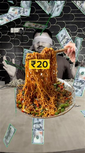Cheap vs Expensive Noodles 🍜 (Blindfold Challenge)