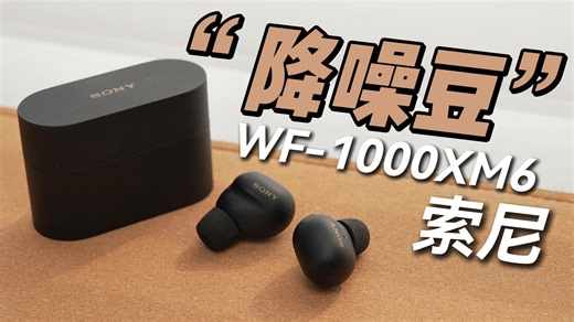 三年磨一剑，入耳式TWS降噪、音质天花板！索尼降噪豆WF-1000XM6首发实测体验&试听