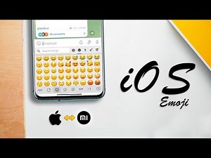 How to get iPhone emoji in Xiaomi ? Install Apple emojis on HyperOS ️‍🔥