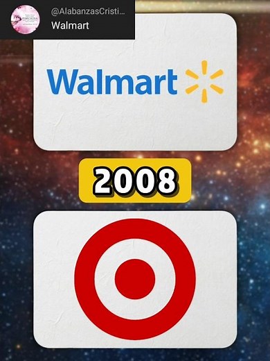 WALMART VS TARGET (2026-1964) Logo Evolution BATTLE