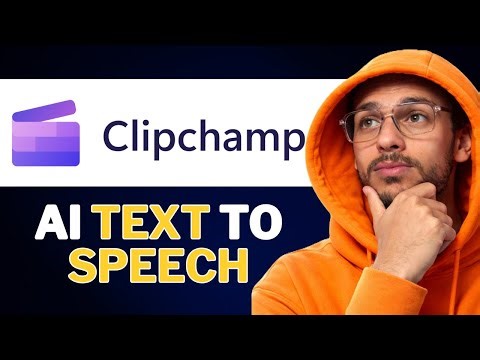 How to Add AI Voice in Clipchamp (Text to Speech)