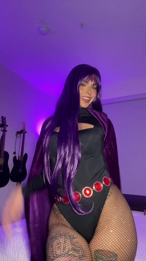 Raven Teen Titans Inspired Cosplay Transformation