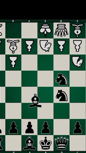 Destroy White with Alekhine's Defense!! #chess #shorts