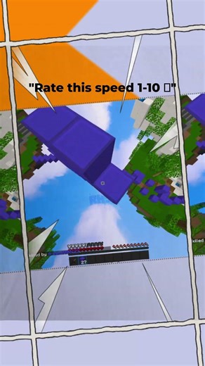 POV: You finally mastered Diagonal Bridging 😈 #minecraft