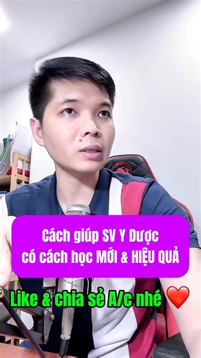 Cách giúp SV Y Dược có cách học MỚI & HIỆU QUẢ ________ 💡 Học mãi không vào? Ôn hoài không nhớ? Có thể bạn đang học sai cách! 🚀 HUH – Học Nhàn Mà Hiệu Quả sẽ giúp bạn: 🧠 Học nhanh hơn – nhớ lâu hơn – thi điểm cao hơn. 🌿 Và vẫn có thời gian sống, nghỉ ngơi, theo đuổi đam mê! Từ hôm nay, hãy học như người làm chủ – không phải người bị học hành điều khiển. Hàng ngàn sinh viên Y Dược đã thay đổi nhờ HUH – Còn bạn thì sao? 💥 👉 Xem ngay tại đây: https://letrongdai.com/bi-quyet-de-hoc-nhan-ma-hie
