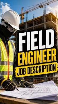 Field Engineer Job Description in Construction