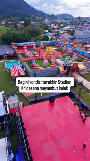 Stadion Kridasana hari ini siap meyambut Imlek 2026 | K-Studio Skw