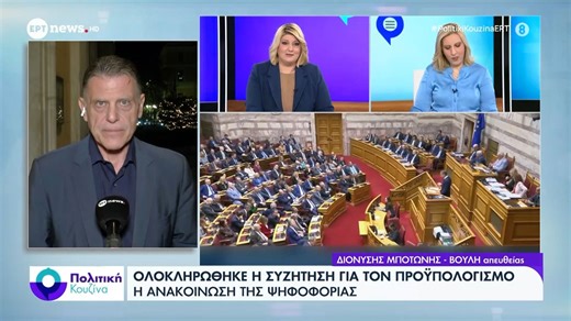 Βουλή: Υπερψηφίστηκε ο προϋπολογισμός του 2026 με 159 «ναι»