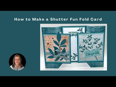 How to Make a Shutter Fun Fold Card