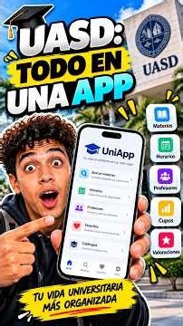 The app every UASD student should know about 🎓