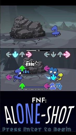 FNF: alONE-shot "Outside the SUM" #fnf #fnfmod