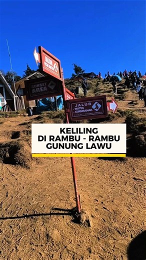 Cool photo spots on Mount Prau #hiker
