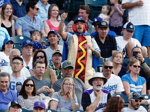 The $40 Hot Dog At Dodger Stadium Is 16 Inches And Comes In A Carrying Case