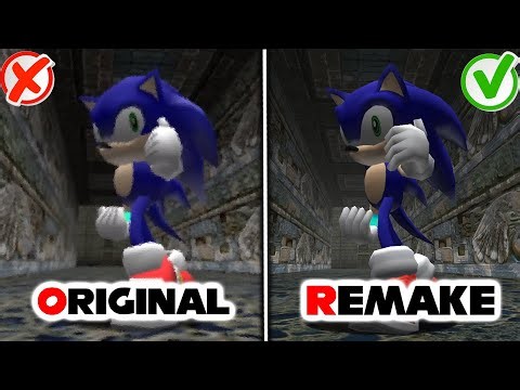Sonic Adventure with INCREDIBLE AI Upscaled Textures - Full Longplay