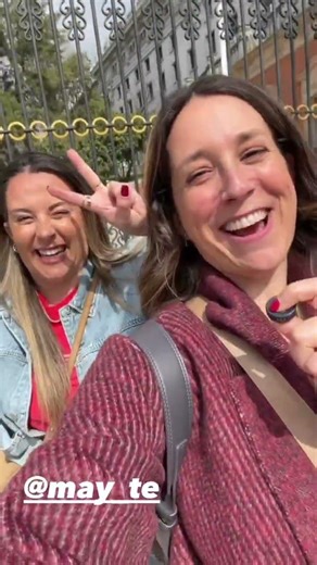 ¡Mirad con quién me he cruzado en Madrid! 😍