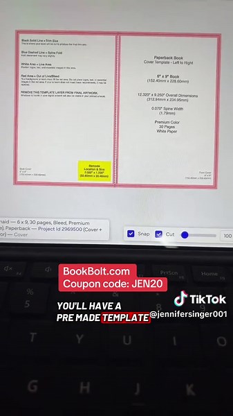 ❌ Do you get an error message when you upload a book cover to KDP? Try BookBolt! ⭐️ No errors, very easy! Coupon Code: JEN20 @BookBolt.io #amazonkdp #kdptutorials #kdp #kdptips #kdpcreator