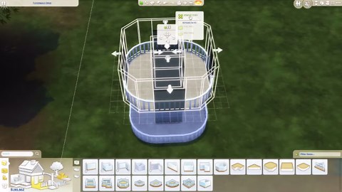 Speed Building a Spooky Sims 4 Creepy Circus