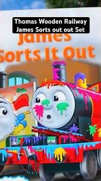 Thomas Wooden Railway James Sorts It Out Set Review! #thomaswoodenrailway