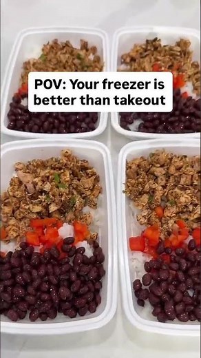 POV: Your freezer is better than takeout #freezermeals101 #easyrecipe