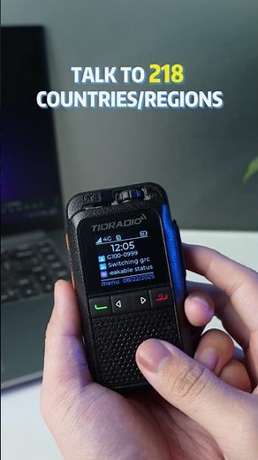TD-G100 Global PoC radio: Unlimited distance + global coverage, free SIM card, and first-year data!
