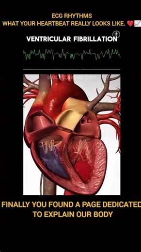 ECG heart beat 3D Animation Explained