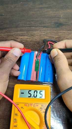 #Lithium Battery Pack Testing.🧐