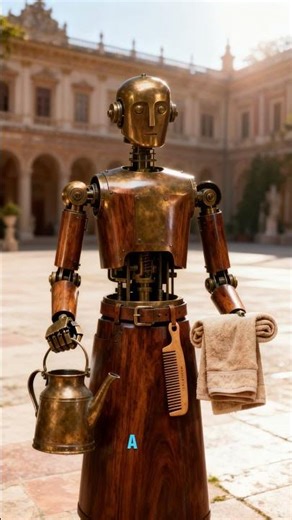 🤖 THE ROBOT THAT WASHED YOUR HANDS in 12th century