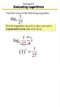 How to Evaluate Logarithms 🔓 | Fast, Simple Log Rules! Example 5