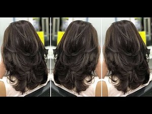Perfect Long Layered Haircut Women Full Tutorial Steps | Layered Cutting Techniques