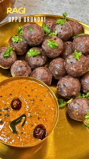 Simple, comforting, and rooted in tradition 🌾 Ragi Uppu Urundai — a gently steamed ragi recipe that’s light, nourishing, and full of earthy goodness. Naturally calcium- and iron-rich, gluten-free, and easy on the stomach, this wholesome dish pairs beautifully with your favourite chutney for a satisfying breakfast or light meal. Steamed simplicity at its best. #ragirecipes #fingermillet #steamed #ragiuppuurundai #neerurundai | Passion2cook