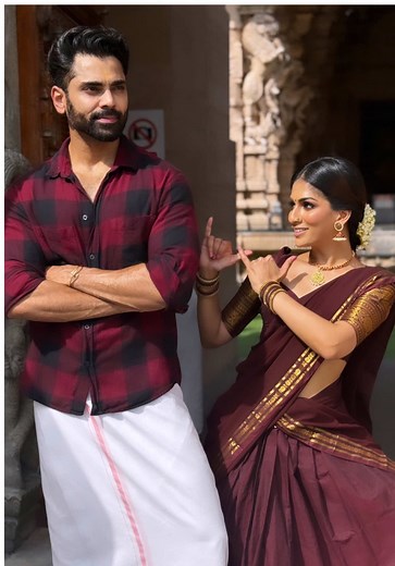 Draping Techniques for Pavadai Thavani Styles