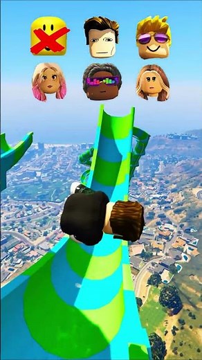 The Roblox City Water Slide Challenge #1