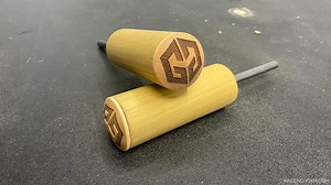 DIY weight stack pin olympic plate adapter — KAIZEN DIY GYM