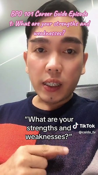BPO 101 Career Guide Episode 9: What Are Your Strengths and Weaknesses?