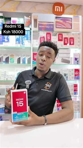 Redmi 15 — 7000mAh Battery, 128GB 12GB for KSh 18,000