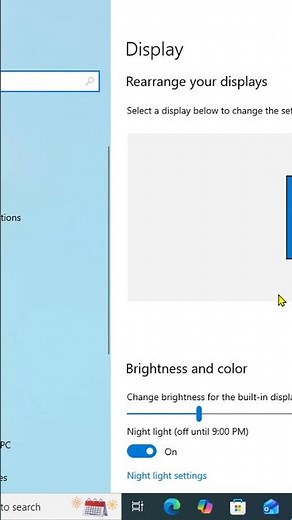 how to extend displays on computer (Dual Monitor) #tech #shorts