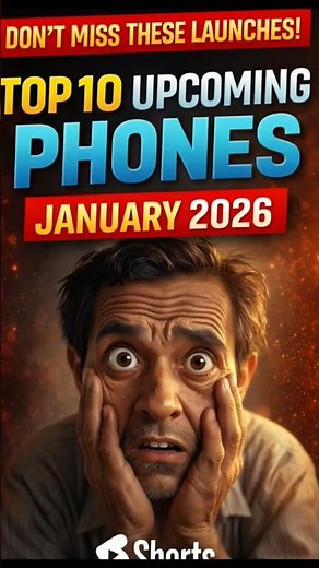 Top 10 Upcoming Phones January 2026|#shorts #samsung #redmi #top10phones #tech #viral #flagshipphone