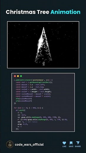 🎄christmas tree animation using html and css | code buzz | web development | #coding