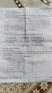 Q. 6 A) Information Transfer: 5 Do any one of the following : ... | Filo