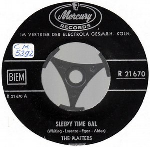 The Platters - Sleepy Time Gal