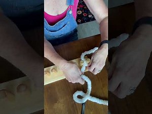 New way to cast on using loom.