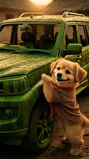 🔥Dog Made Scorpio Car 😱🔥 #shorts #viral #ai